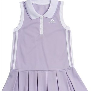 Girls 4-6x adidas Pleated Polo Dress
